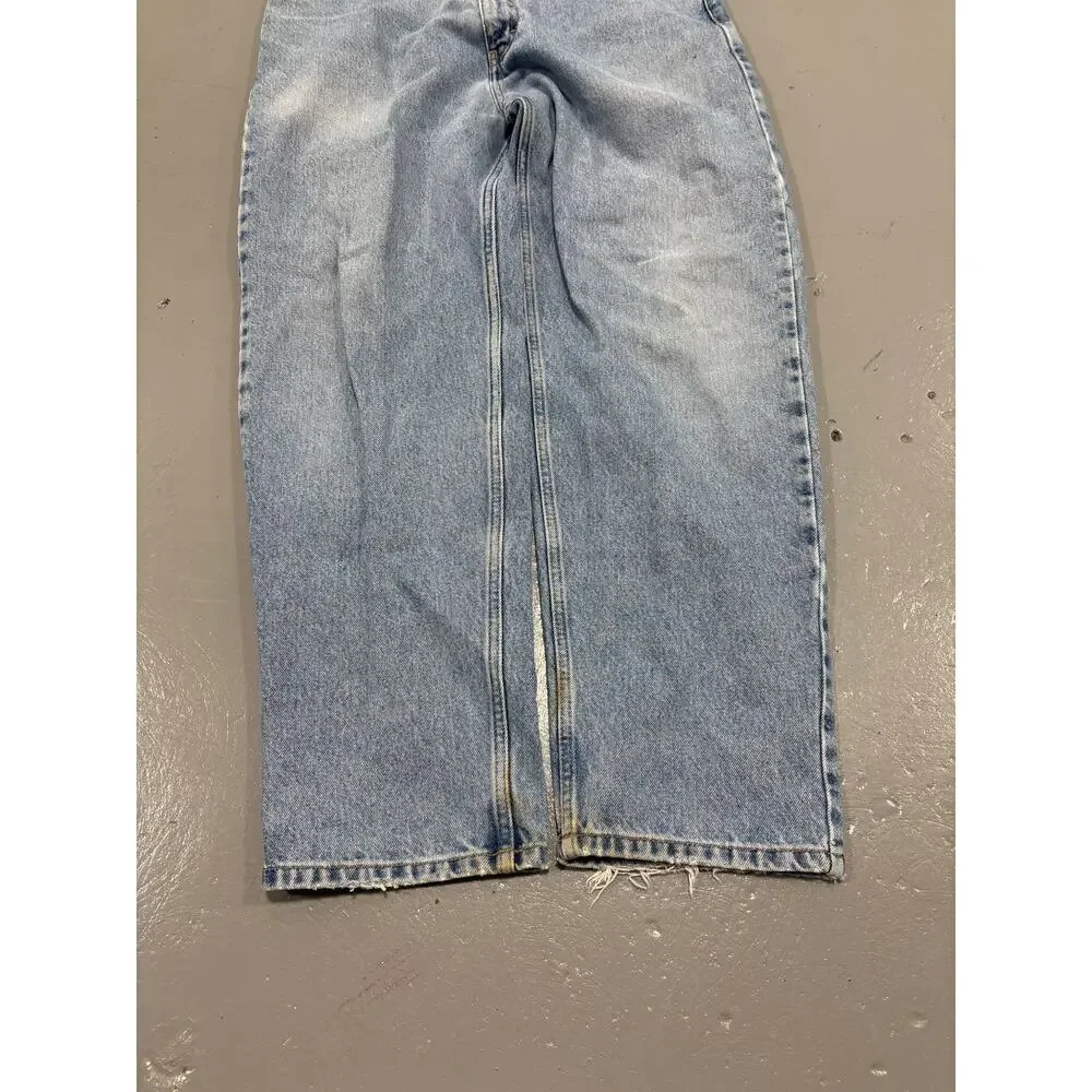 Vintage Calvin Klein Jeans 90s Baggy Loose Fit Blue Denim‎ Men's 34x30